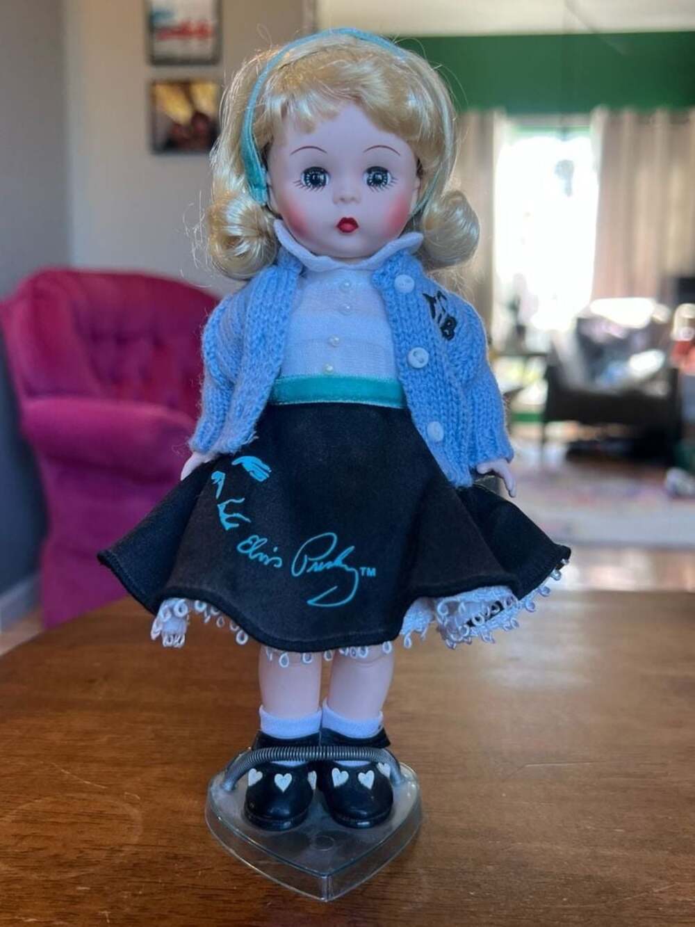 Madame Alexander Elvis Presley Be My Teddy Bear 8" Doll